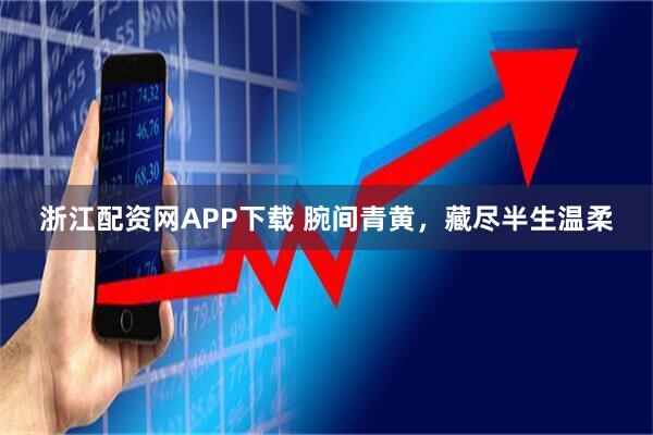 浙江配资网APP下载 腕间青黄，藏尽半生温柔